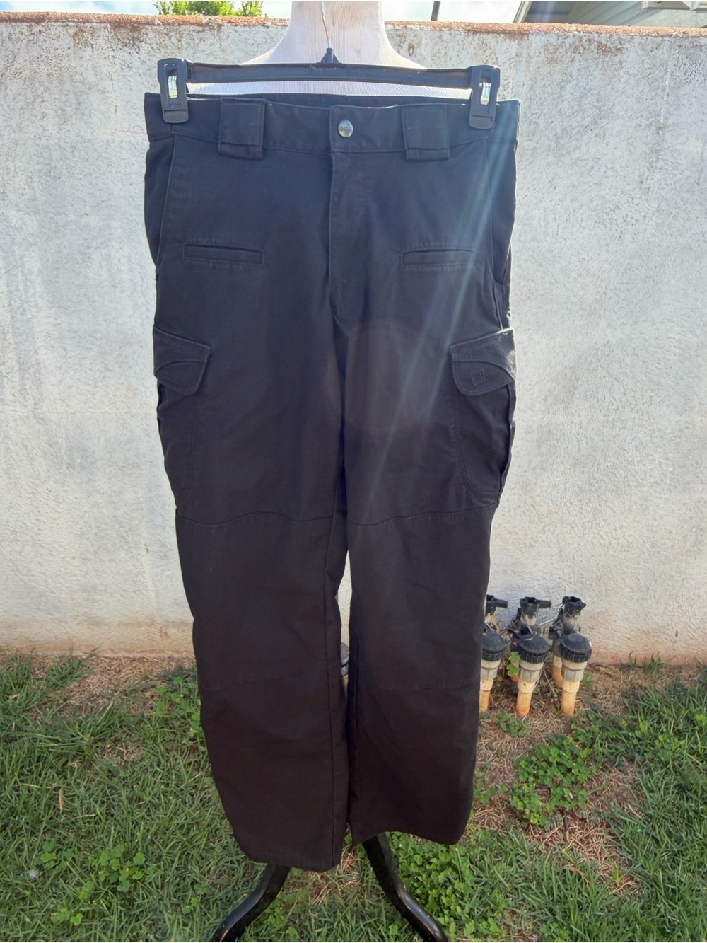 5.11 Tactical Pants Mens 30x34 Black Cargo Regular Fit Workwear